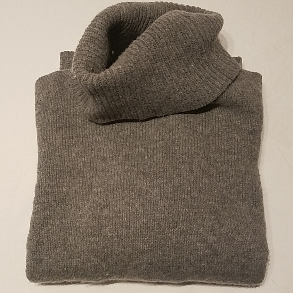 All Saints Gray Wool Sweater